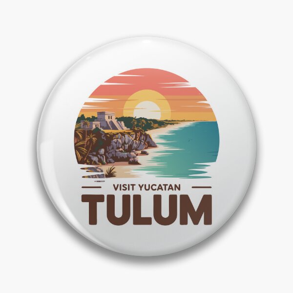 Item preview, Vintage Tulum Mexico Tropical Yucatan Travel designed and sold by Blok45.