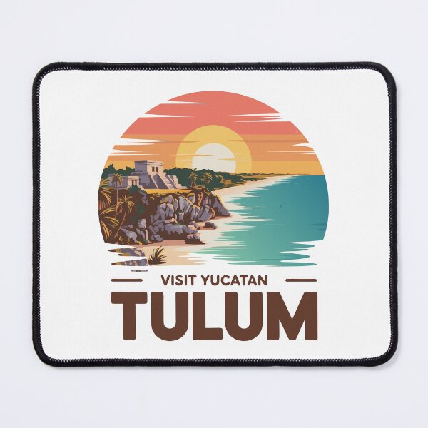 Item preview, Vintage Tulum Mexico Tropical Yucatan Travel designed and sold by Blok45.
