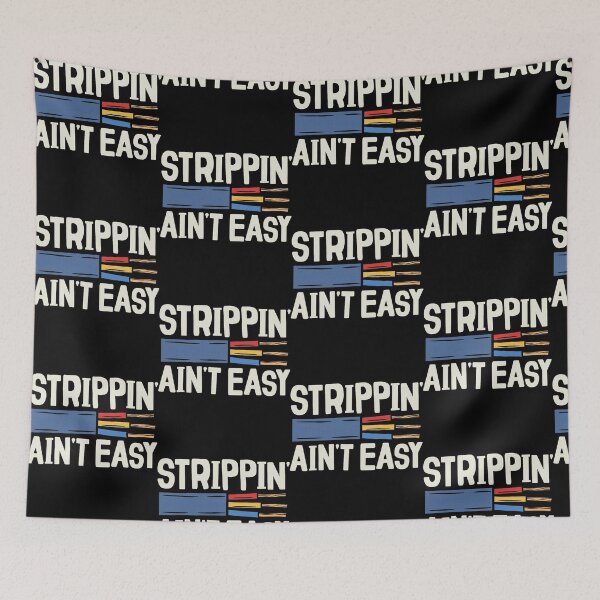 Item preview, Electrician Strippin Ain't Easy Fathers Day For Dad Grandpa Papa designed and sold by pansak.