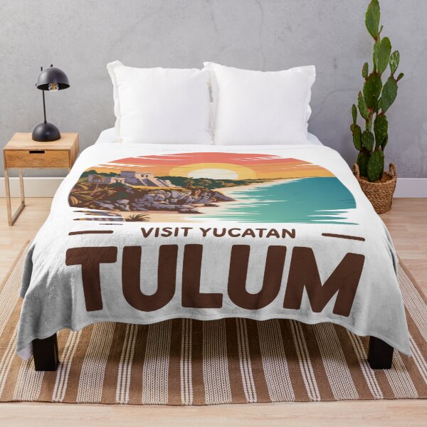 Item preview, Vintage Tulum Mexico Tropical Yucatan Travel designed and sold by Blok45.