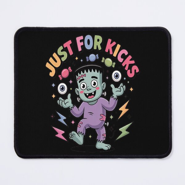 Item preview, Just For Kicks Playful Monster Vibes Halloween Fun designed and sold by mandiana.