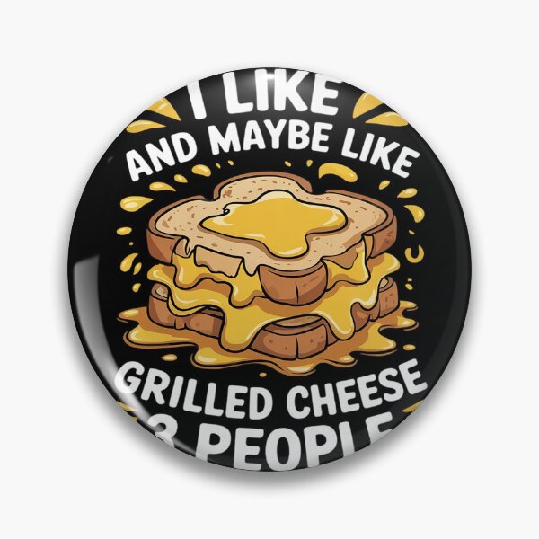 Item preview, I Like Grilled Cheese – Melted Cheese Foodie Humor Funny designed and sold by VerseFarm.