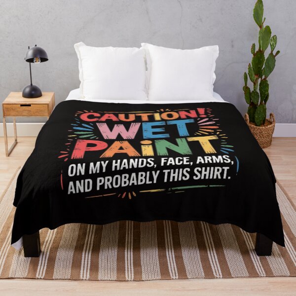 Item preview, Caution Wet Paint for Painter designed and sold by BotboutiquePre.