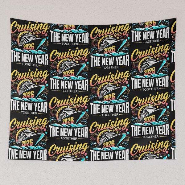 Item preview, Cruising Into The New Year 2026 Together Matching Family Cruise Party  designed and sold by pansak.
