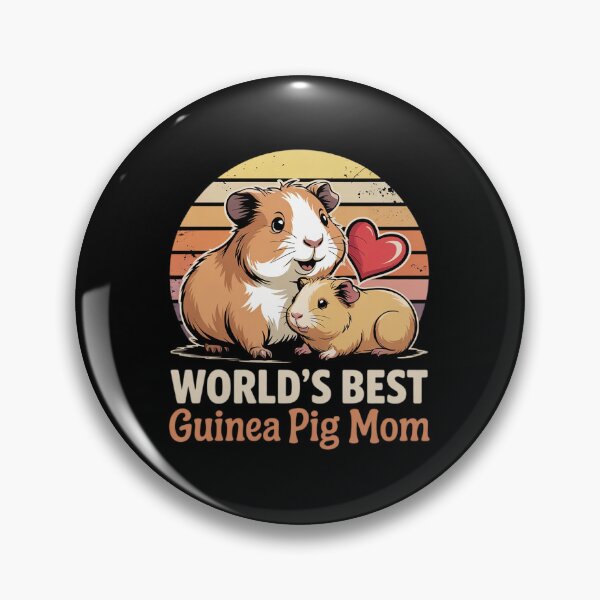 Item preview, Worlds Best Guinea Pig Mom Mothers-Day Pet Animal Mommy Mama  designed and sold by RsFilsingerArt.