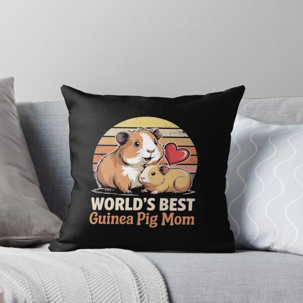 Item preview, Worlds Best Guinea Pig Mom Mothers-Day Pet Animal Mommy Mama designed and sold by RsFilsingerArt.