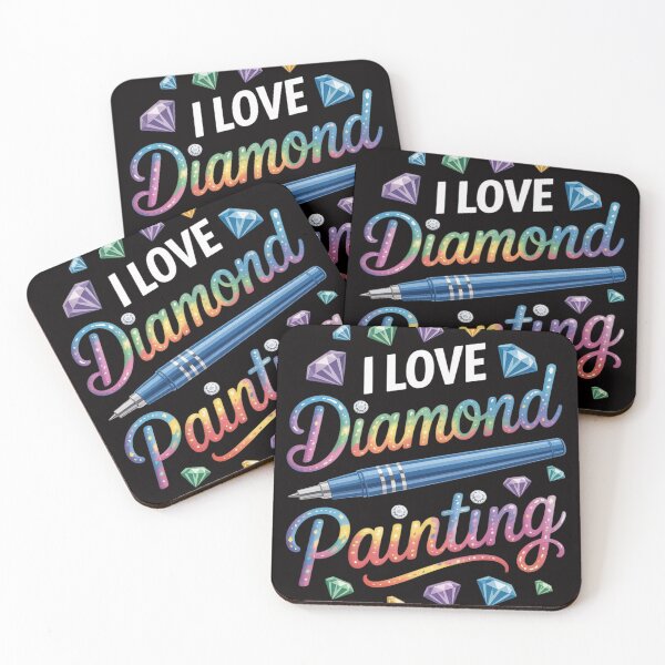 Item preview, Diamond Painting Gift Idea - I Love Diamond Painting designed and sold by BotboutiquePre.