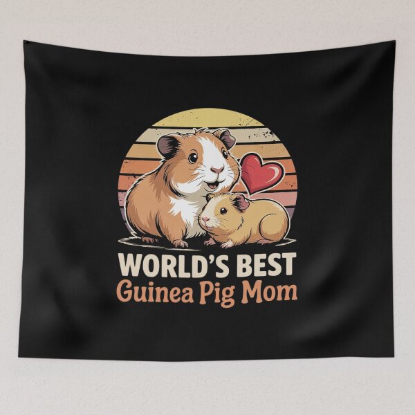 Item preview, Worlds Best Guinea Pig Mom Mothers-Day Pet Animal Mommy Mama  designed and sold by RsFilsingerArt.
