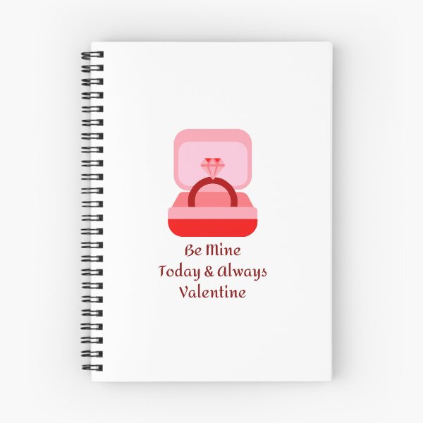 Item preview, Valentine's Day Diamond Ring "Be Mine" Illustration designed and sold by Jirada.
