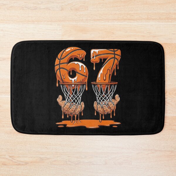 Aperçu de l'œuvre Basketball 67 Six Seven Funny Gen Alpha Meme Drip créée et vendue par markettathorn.