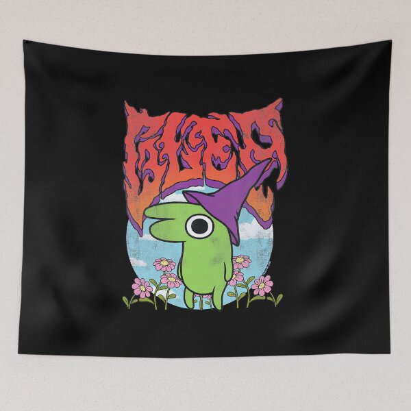 Item preview, Smiling Friends Glep Heavy Flowers Cartoon  designed and sold by reyvelert.