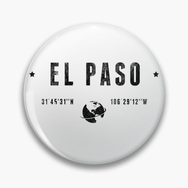 Item preview, Vintage El Paso Texas Coordinates designed and sold by capricedefille.