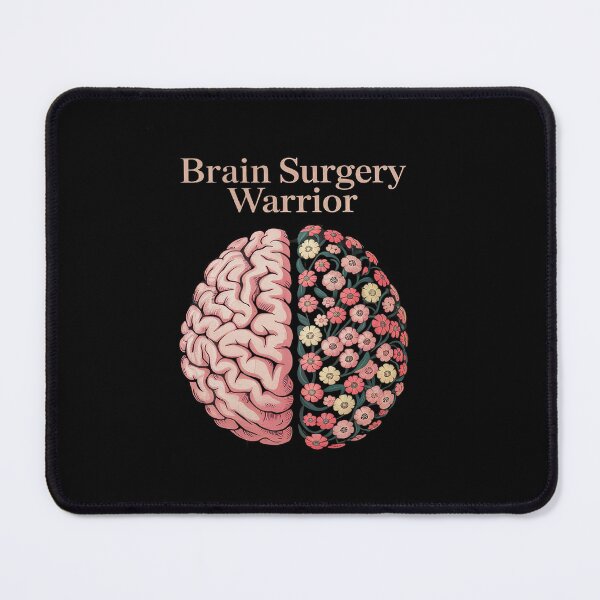 Item preview, Brain Surgery Warrior Floral Brain Tumor Cancer Survivor designed and sold by KonopikaaArt.