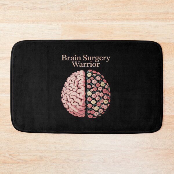 Item preview, Brain Surgery Warrior Floral Brain Tumor Cancer Survivor  designed and sold by KonopikaaArt.