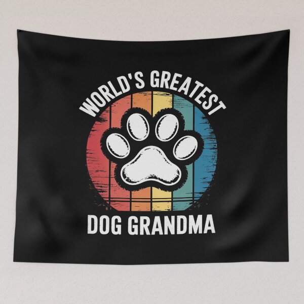 Item preview, World's Greatest Dog Grandma Ever Pet Lover  designed and sold by RsFilsingerArt.