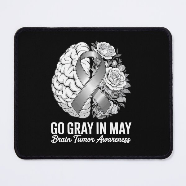 Item preview, Brain Tumor Awareness Wear Gray in May Strong Warrior Cancer designed and sold by KonopikaaArt.