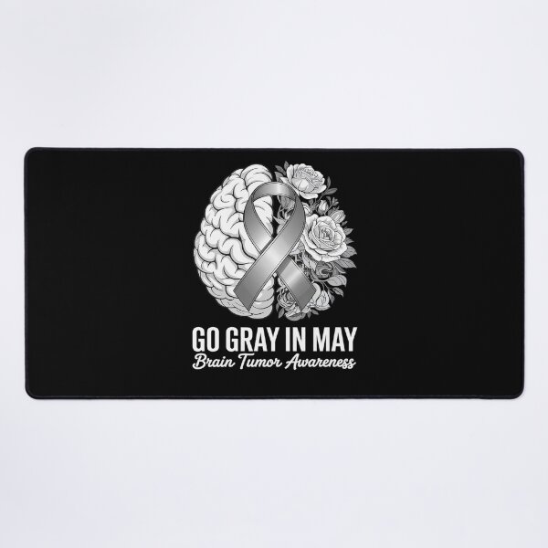 Item preview, Brain Tumor Awareness Wear Gray in May Strong Warrior Cancer designed and sold by KonopikaaArt.