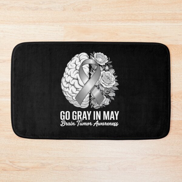 Item preview, Brain Tumor Awareness Wear Gray in May Strong Warrior Cancer designed and sold by KonopikaaArt.
