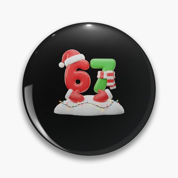 Item preview, Funny 67 Christmas Santa Gloves Glow designed and sold by Intomindfood.