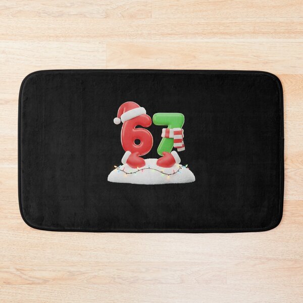Item preview, Funny 67 Christmas Santa Gloves Glow designed and sold by Intomindfood.