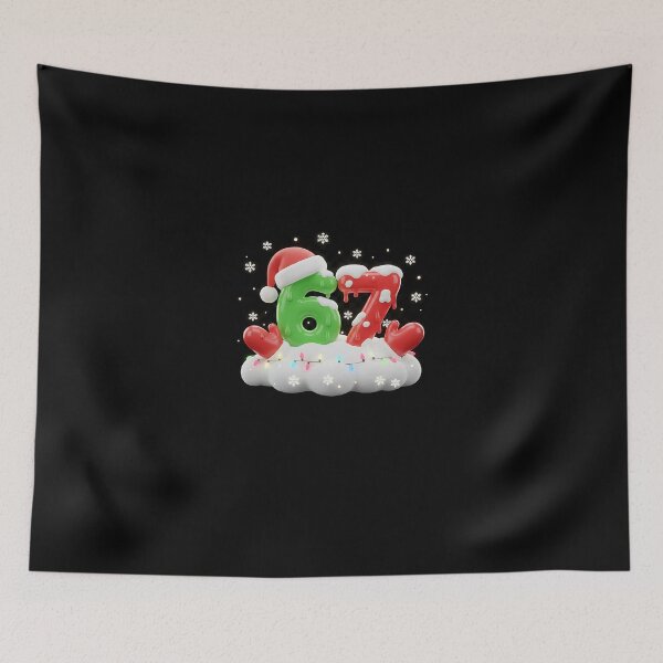 Item preview, Funny 67 Christmas Slime Hands Glow designed and sold by Intomindfood.