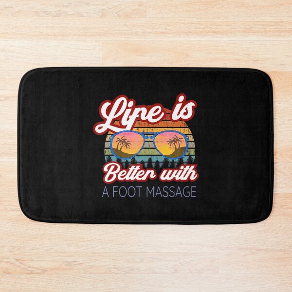 Item preview, Foot Masseuse 'Life Is Better With Foot Massage' Saying designed and sold by huftyfnruppe.