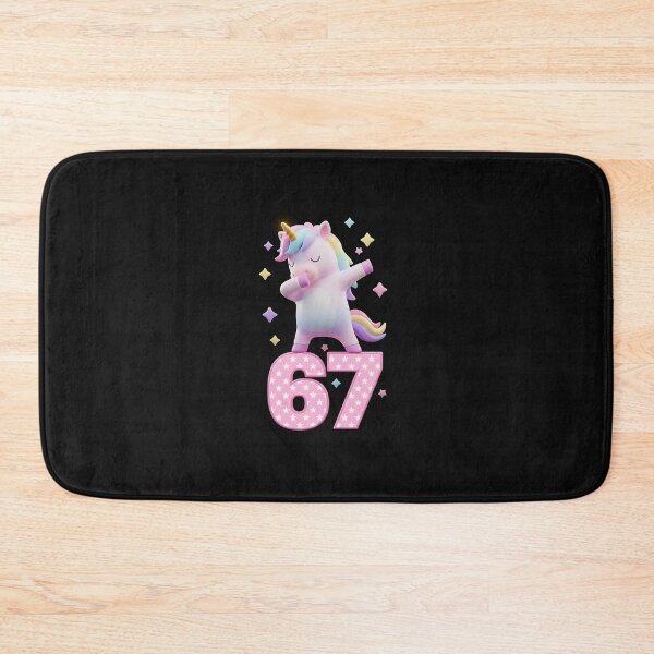 Item preview, Funny 67 Dab Unicorn Kawaii Glow designed and sold by Intomindfood.