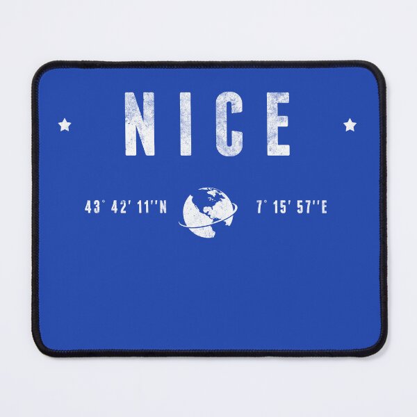 Item preview, Nice France Global GPS Coordinates designed and sold by capricedefille.