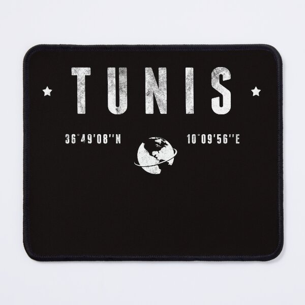Item preview, Tunis Tunisia Global GPS Coordinates designed and sold by capricedefille.