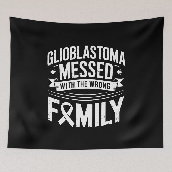 Item preview, Glioblastoma Brain Cancer Tumor Grey Ribbon Awareness designed and sold by KonopikaaArt.