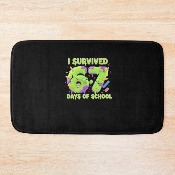Item preview, Funny 67 Days of School Slime Monster Vibes designed and sold by Intomindfood.