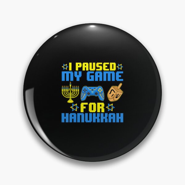 Item preview, I Paused My Game For Hanukkah Gamers Happy Chanukah Boys Men designed and sold by keatnybolho.