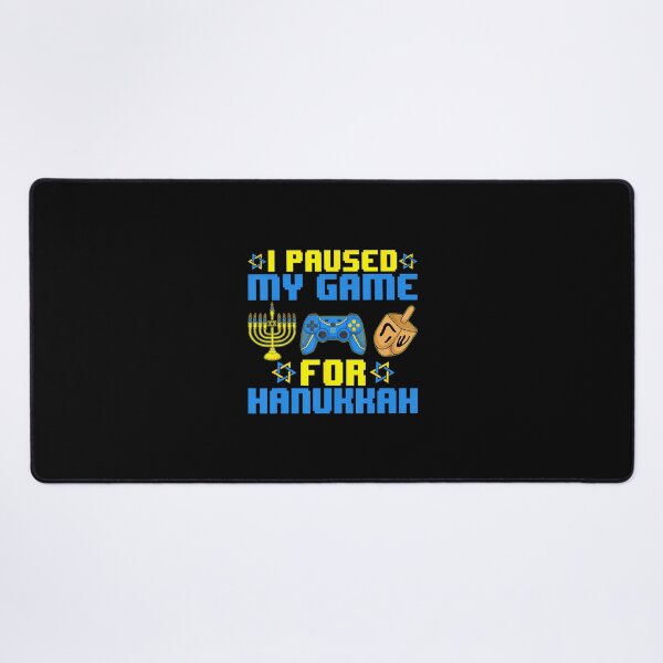 Item preview, I Paused My Game For Hanukkah Gamers Happy Chanukah Boys Men designed and sold by keatnybolho.