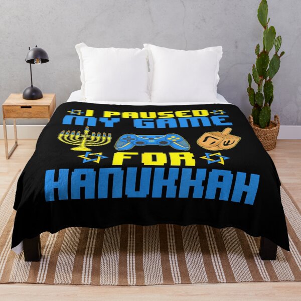 Item preview, I Paused My Game For Hanukkah Gamers Happy Chanukah Boys Men designed and sold by keatnybolho.