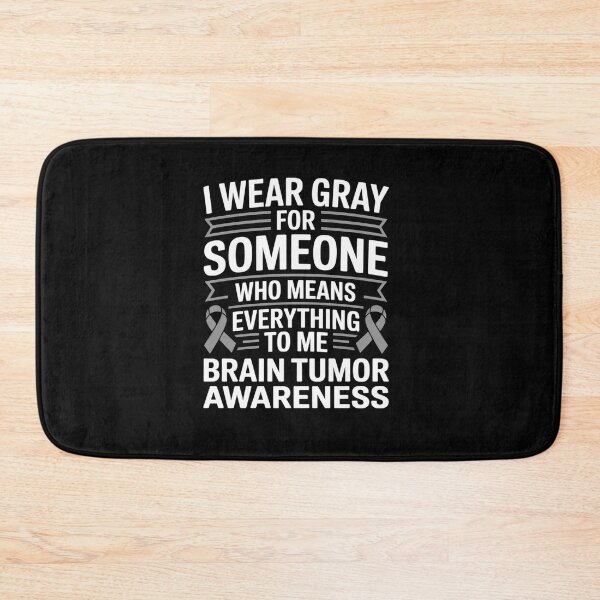 Item preview, Gray Awareness Ribbon - Gift for Brain Cancer Patients  designed and sold by KonopikaaArt.