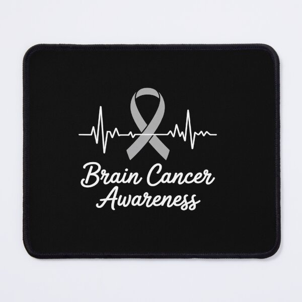 Item preview, Brain Cancer  Gray Awareness Ribbon designed and sold by KonopikaaArt.