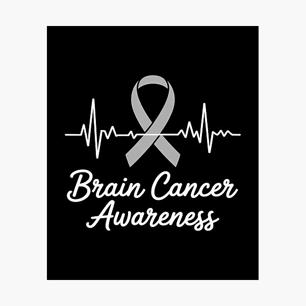 Item preview, Brain Cancer  Gray Awareness Ribbon designed and sold by KonopikaaArt.