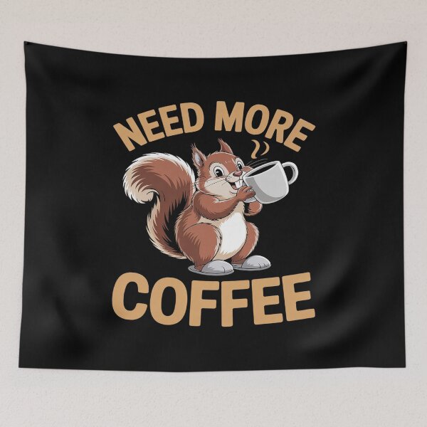 Item preview, Coffee , Squirrel Needs More Coffee  designed and sold by RsFilsingerArt.