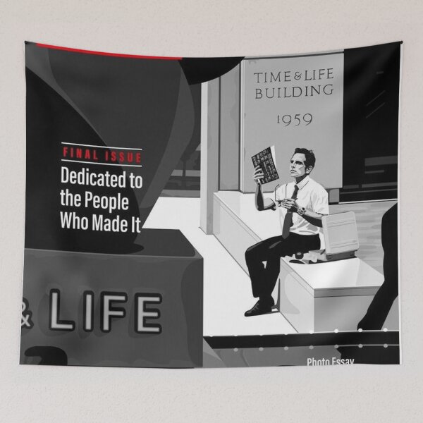 Item preview, Walter Mitty Life Magazine Cover designed and sold by prohaskadevyn.