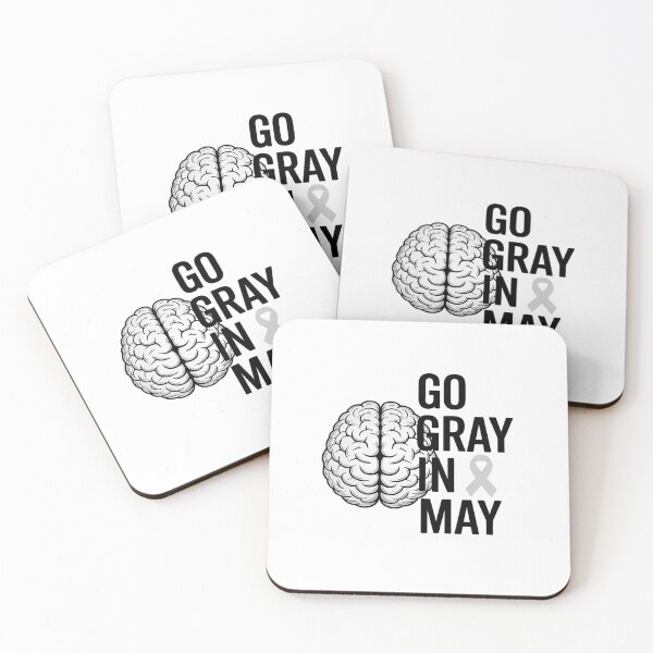Item preview, Glioblastoma Awareness Ribbon Brain Tumor Go Gray In May  designed and sold by KonopikaaArt.