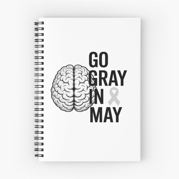 Item preview, Glioblastoma Awareness Ribbon Brain Tumor Go Gray In May  designed and sold by KonopikaaArt.
