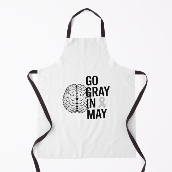 Item preview, Glioblastoma Awareness Ribbon Brain Tumor Go Gray In May designed and sold by KonopikaaArt.