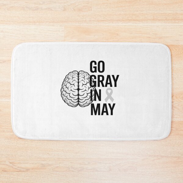 Item preview, Glioblastoma Awareness Ribbon Brain Tumor Go Gray In May  designed and sold by KonopikaaArt.