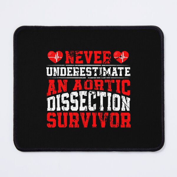 Item preview, Never Underestimate An Aortic Dissection Survivor designed and sold by RylynKaub86.