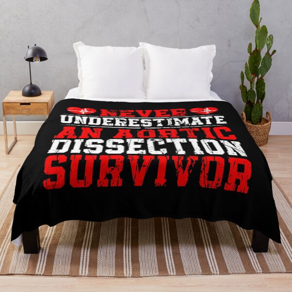 Item preview, Never Underestimate An Aortic Dissection Survivor designed and sold by RylynKaub86.