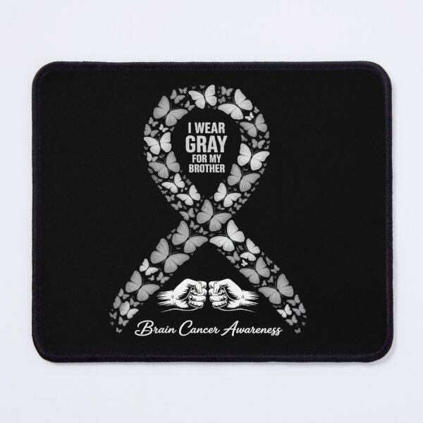 Item preview, I Wear Gray For My Brother Gifts Brain Cancer Awareness designed and sold by KonopikaaArt.