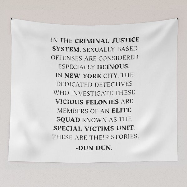 Item preview, Law and Order SVU Special Victims Unit  designed and sold by mai-risingpath.