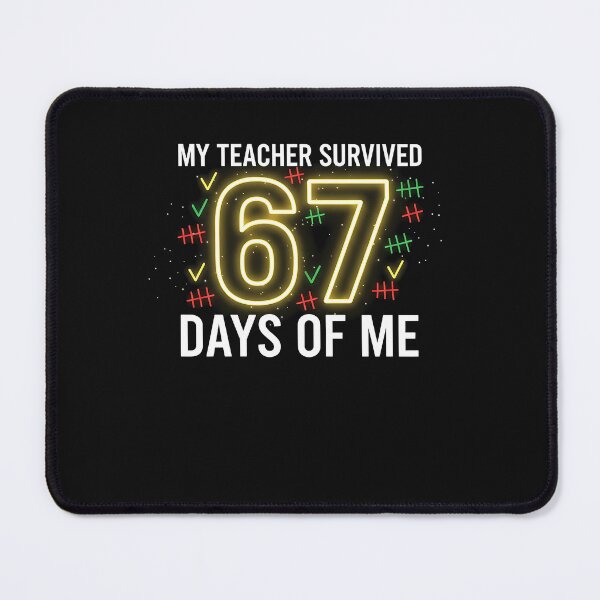 Item preview, Funny 67 Days Of Me Meme – Teacher Survival Aesthetic designed and sold by Intomindfood.