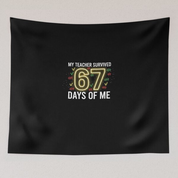 Item preview, Funny 67 Days Of Me Meme – Teacher Survival Aesthetic designed and sold by Intomindfood.