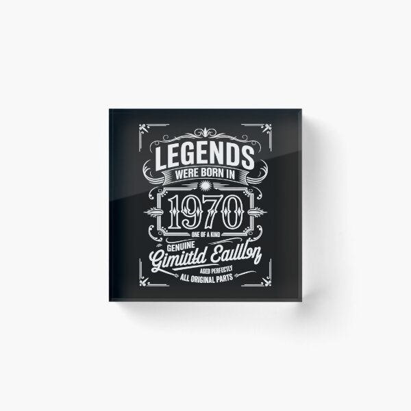Item preview, Legends Born In 1970 55th Birthday 55 Years Old Bday Men designed and sold by VerseFarm.